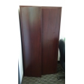 Mahogany 72" 2 Door Storage Cabinet